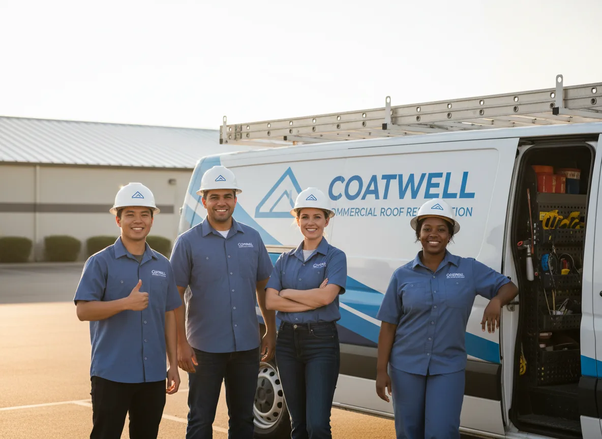 Commercial roof coating company in Walnut Shade, MO